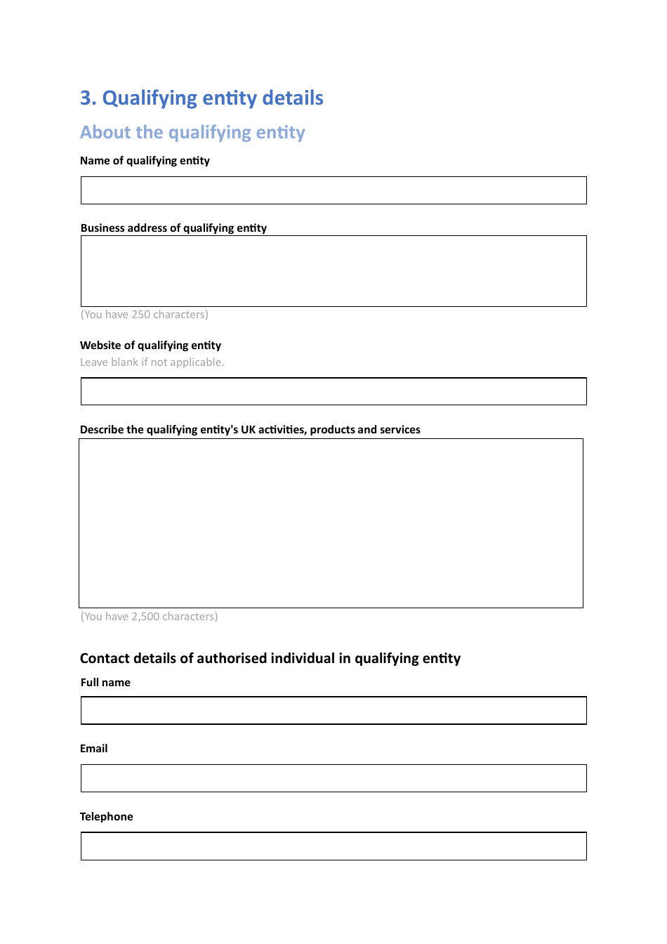 National Security and Investment (Nsi) Act Retrospective Validation Form - United Kingdom, Page 11