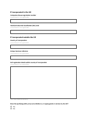 National Security and Investment (Nsi) Act Retrospective Validation Form - United Kingdom, Page 12