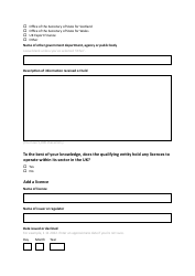 National Security and Investment (Nsi) Act Retrospective Validation Form - United Kingdom, Page 14