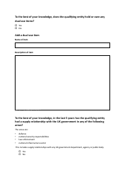 National Security and Investment (Nsi) Act Retrospective Validation Form - United Kingdom, Page 15