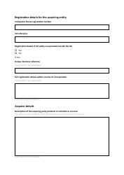 National Security and Investment (Nsi) Act Retrospective Validation Form - United Kingdom, Page 20