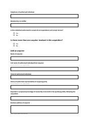 National Security and Investment (Nsi) Act Retrospective Validation Form - United Kingdom, Page 4