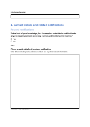 National Security and Investment (Nsi) Act Retrospective Validation Form - United Kingdom, Page 5