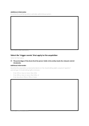 National Security and Investment (Nsi) Act Retrospective Validation Form - United Kingdom, Page 7