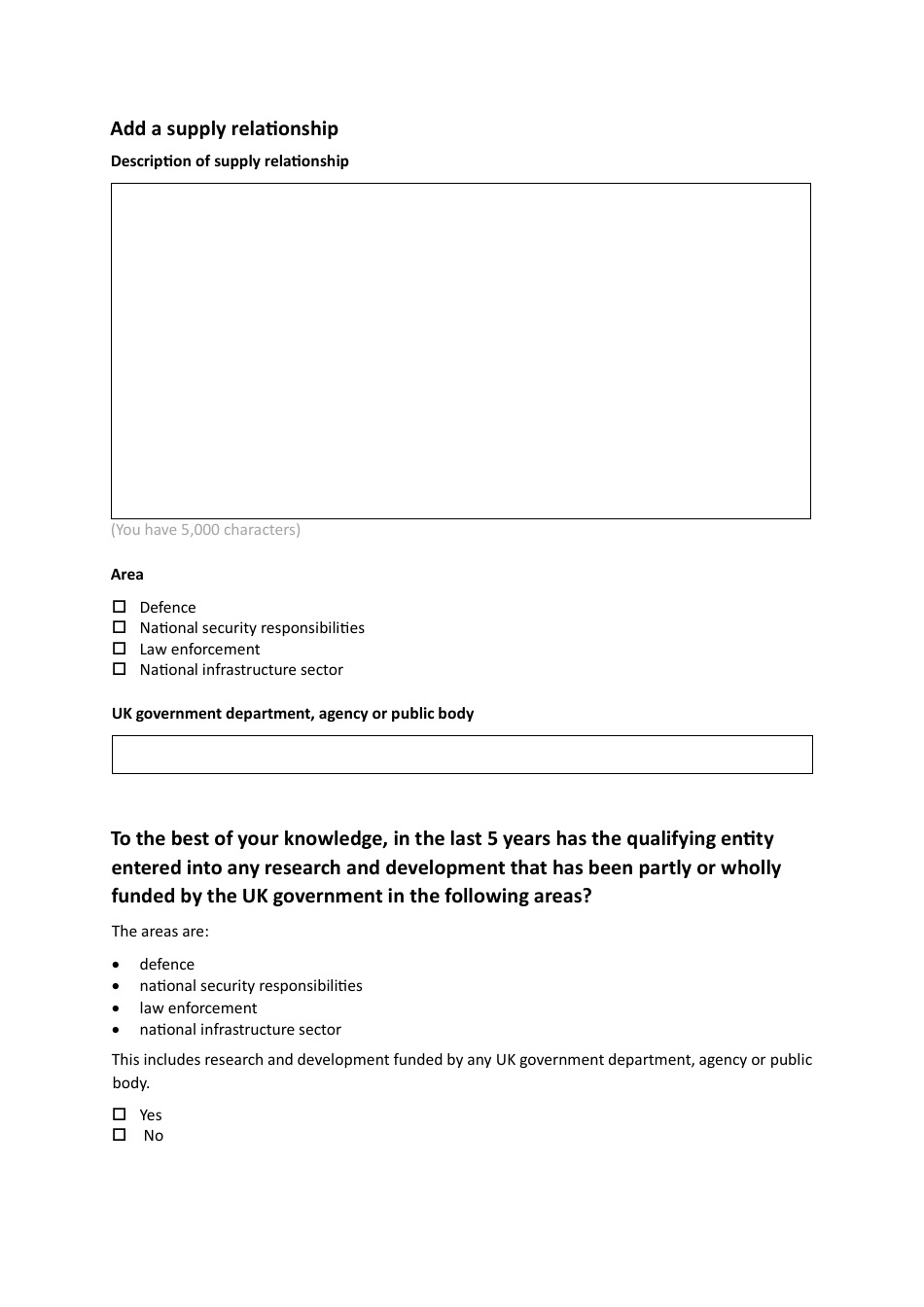 National Security and Investment (Nsi) Act Voluntary Notification Form - United Kingdom, Page 17