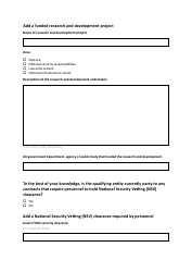 National Security and Investment (Nsi) Act Voluntary Notification Form - United Kingdom, Page 18