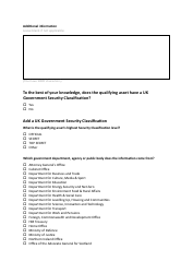 National Security and Investment (Nsi) Act Voluntary Notification Form - United Kingdom, Page 22