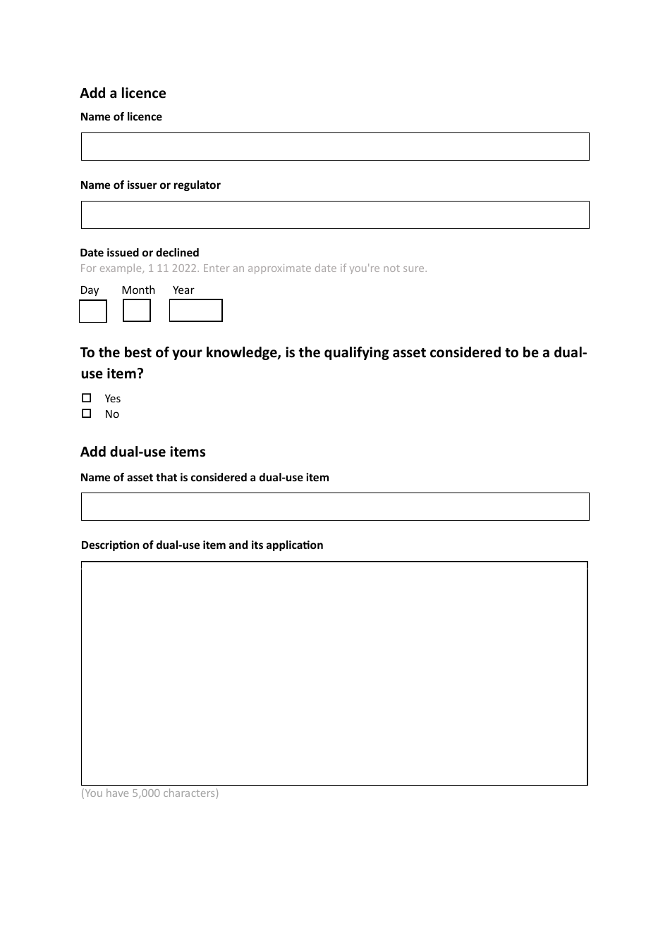 National Security and Investment (Nsi) Act Voluntary Notification Form - United Kingdom, Page 24