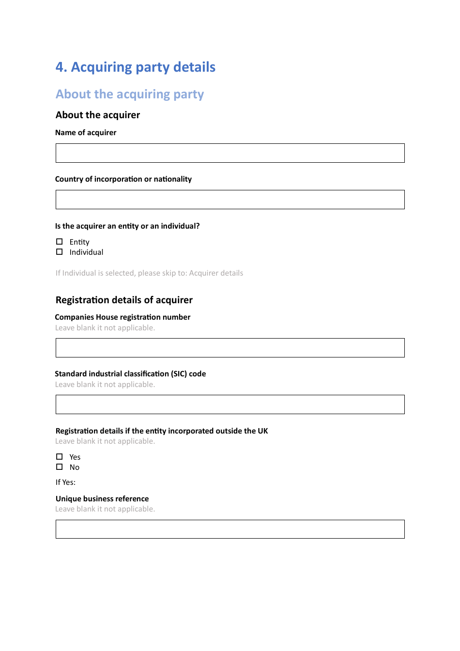 National Security and Investment (Nsi) Act Voluntary Notification Form - United Kingdom, Page 27