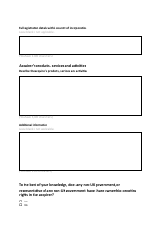 National Security and Investment (Nsi) Act Voluntary Notification Form - United Kingdom, Page 28