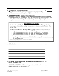 Restraining Order to Prevent Abuse - Oregon, Page 7