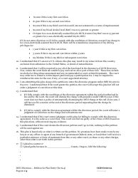 Form 4 Petition to Plead Guilty or No Contest - Oregon, Page 2
