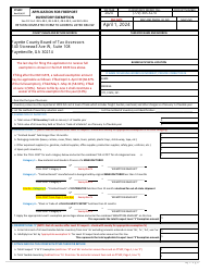 Form PT50PF Application for Freeport Inventory Exemption - Fayette County, Georgia (United States)