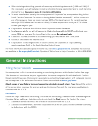 Instructions for Form SC1120, SC1120S - South Carolina, Page 6