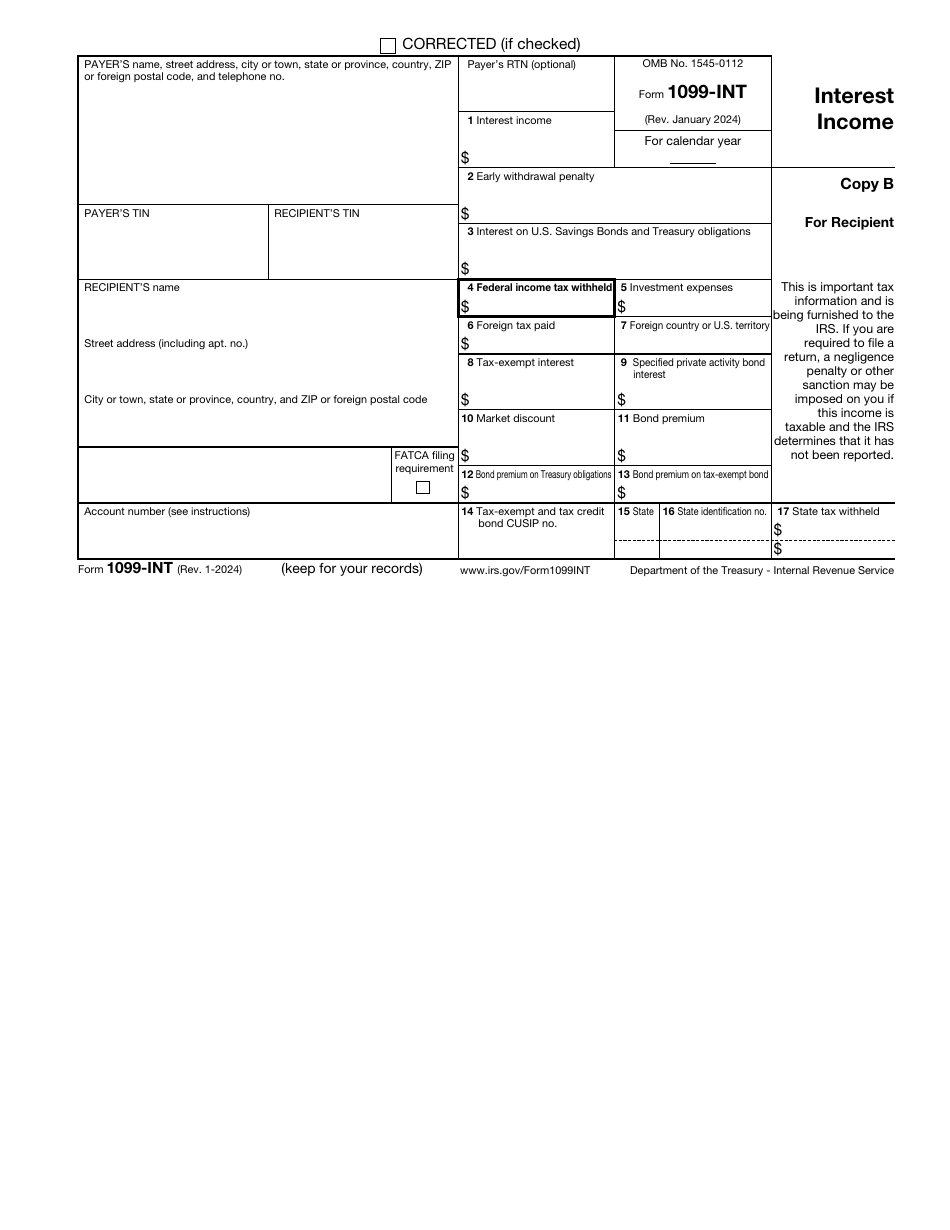 IRS Form 1099-INT Interest Income, Page 4