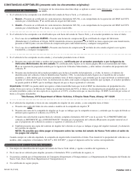 Instrucciones para Formulario MV-82S Solicitud De Registro/Titulo De Vehiculos - New York (Spanish), Page 3