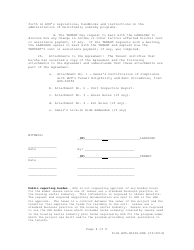 Form HUD-92236-PRA Exhibit 11 811 Project Rental Assistance Demonstration Lease Supportive Housing for Persons With Disabilities, Page 9