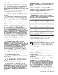 Instructions for IRS Form 4136 Credit for Federal Tax Paid on Fuels, Page 6