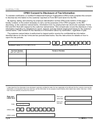 IRS Form 8973 Certified Professional Employer Organization/Customer Reporting Agreement, Page 3