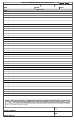 Form DFS-208 Food Establishment Inspection Report - Kentucky, Page 2