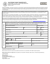 Document preview: Form SFN661 Electronic Funds Transfer (Eft) - North Dakota