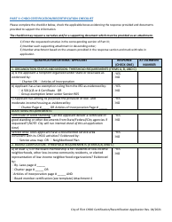 Application for City of Flint Chdo Certification - City of Flint, Michigan, Page 5