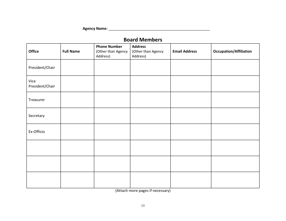Emergency Solutions Grant (Esg) Request for Proposals (Rfp) - City of Flint, Michigan, Page 15