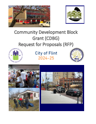 Document preview: Community Development Block Grant (Cdbg) Request for Proposals (Rfp) - City of Flint, Michigan, 2025
