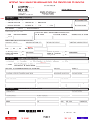 Document preview: Form REV-65 Board of Appeals Petition Form - Pennsylvania