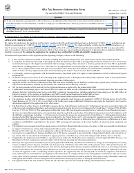 SBA Form 1919 SBA 7(A) Borrower Information Form, Page 3