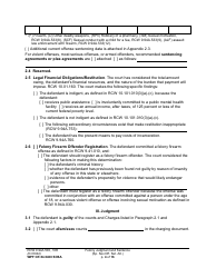 Form WPF CR84.0400 SOSA Felony Judgment and Sentence - Special Sex Offender Sentencing Alternative - Washington, Page 4