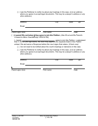Form GDN M102 Minor Guardianship Petition - Washington, Page 13