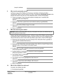 Form GDN M102 Minor Guardianship Petition - Washington, Page 4