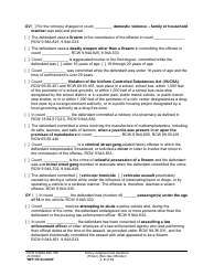 Form WPF CR84.0400 P Felony Judgment and Sentence - Prison (Non-sex Offense) - Washington, Page 2