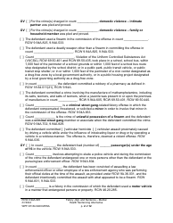 Form WPF CR84.0400 MHSA Felony Judgment and Sentence - Mental Health Sentencing Alternative - Washington, Page 2