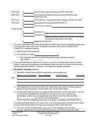 Form WPF CR84.0400 MHSA Felony Judgment and Sentence - Mental Health Sentencing Alternative - Washington, Page 7