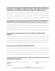 Title VI/Nondiscrimination Complaint Form - Rhode Island, Page 3