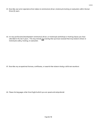 Skills Test Examiner Application - Idaho, Page 6