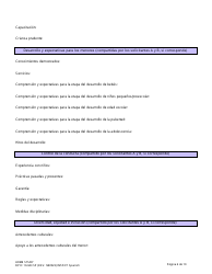 DCYF Formulario 10-043 Estudio Del Hogar - Washington (Spanish), Page 6