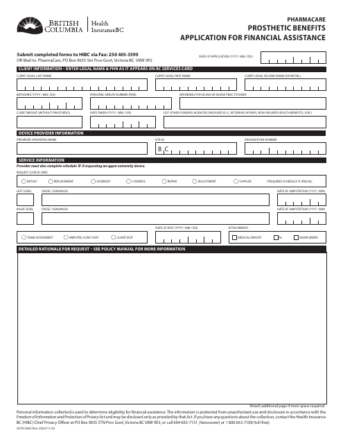 Form HLTH5402  Printable Pdf
