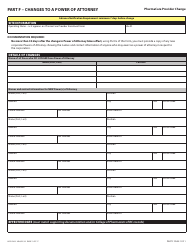Form HLTH5433 Pharmacare Provider Change - British Columbia, Canada, Page 11