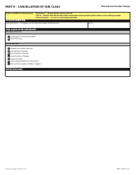 Form HLTH5433 Pharmacare Provider Change - British Columbia, Canada, Page 13