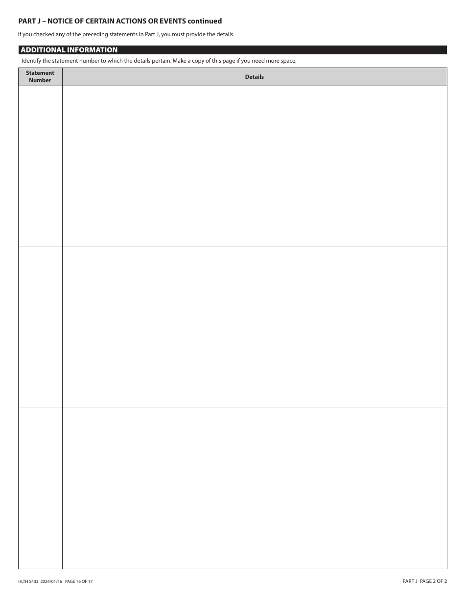Form HLTH5433 Pharmacare Provider Change - British Columbia, Canada, Page 16
