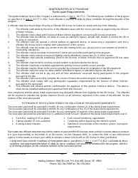 Form 2008 Interlock Program Application - Delaware, Page 2