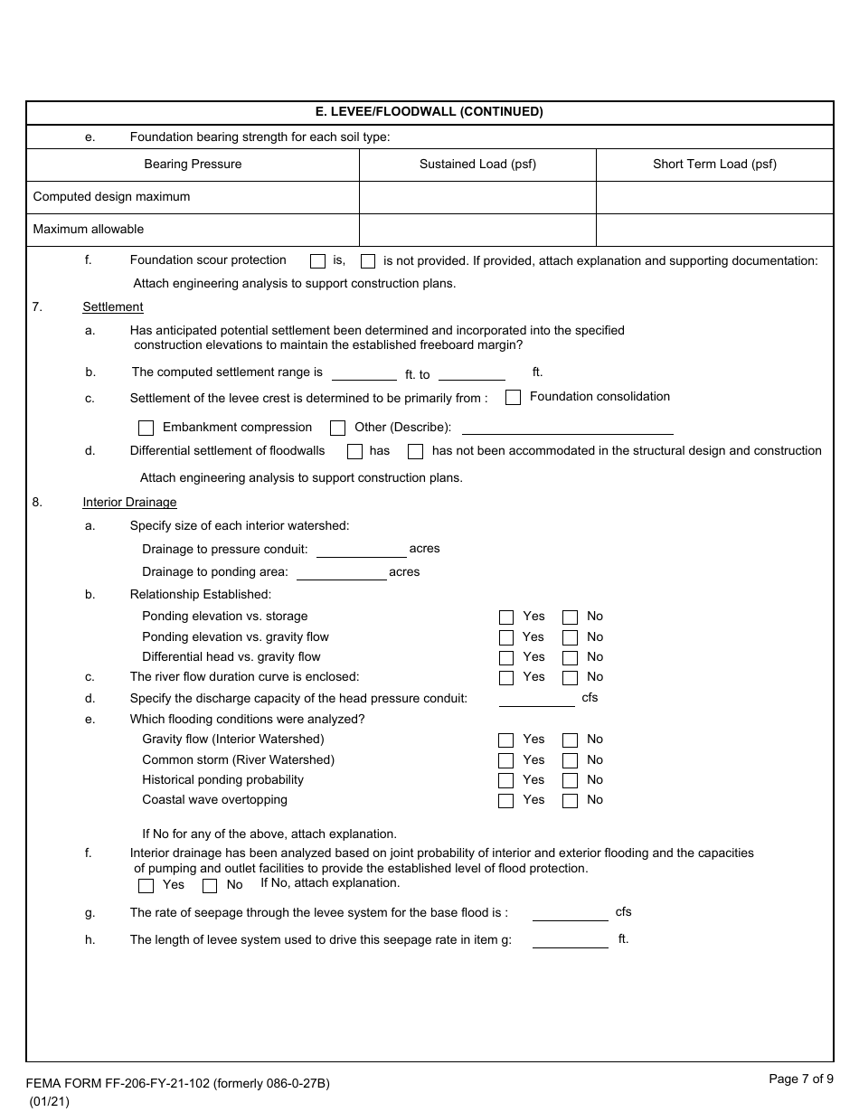 Form Mt 2 3 Fema Form Ff 206 Fy 21 102 Fill Out Sign Online And Download Fillable Pdf 6584