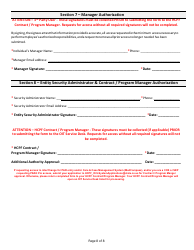 Third Party User Access Request Form (Bus &amp; Bridge Access Form) - Colorado, Page 8