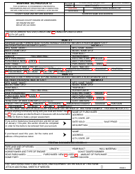 Form PT-50M Marine Personal Property Tax Return - DeKalb County, Georgia (United States), Page 5
