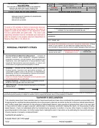 Form PT-50P Business Personal Property Tax Return - DeKalb County, Georgia (United States), Page 3