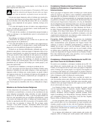 Instrucciones para IRS Formulario 1040 (SP) Anexo SE Impuesto Sobre El Trabajo Por Cuenta Propia (Spanish), Page 2