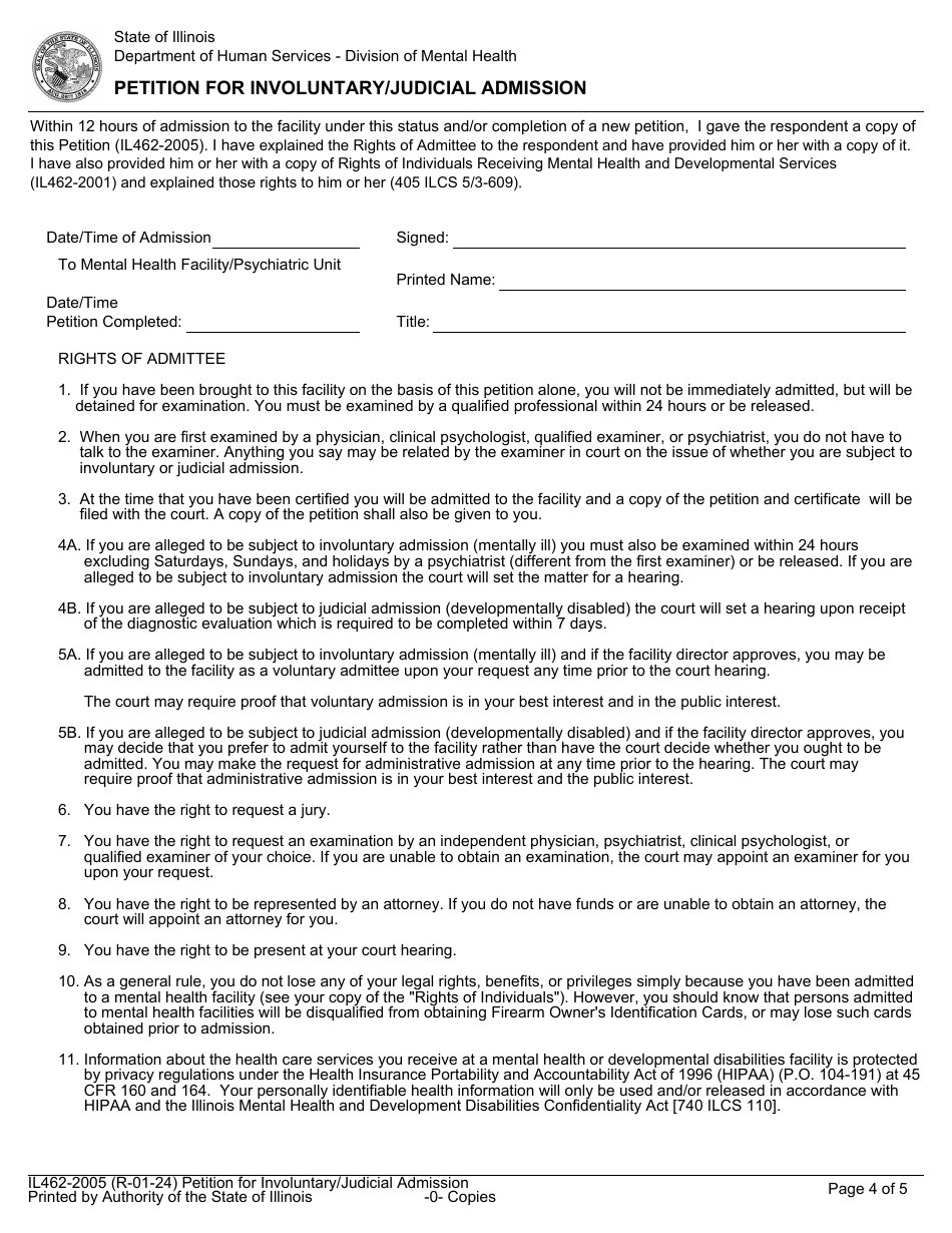 Form IL432 2005   Fill Out, Sign Online And Download Fillable PDF